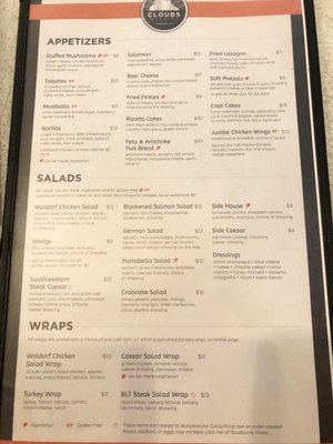 Menu photo 5 Clouds Brewing Durham, NC