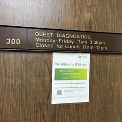 Quest Diagnostics - Hours (May 2026)