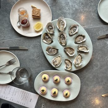 Seabird - Oysters + deviled eggs - Seafood Near Me - Wilmington, North Carolina