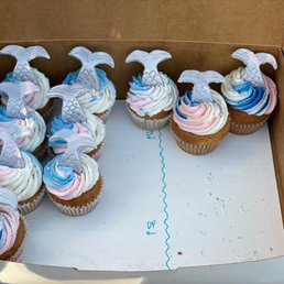 Mermaid cupcakes Mermaid cupcakes