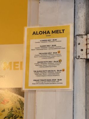 Menu photo 5 Aloha Melt Waikiki Honolulu, HI Menu photo 5 Aloha Melt Waikiki Honolulu, HI