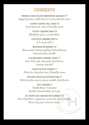 Menu photo 1 Ranch House Grille & Brewery Oracle, AZ