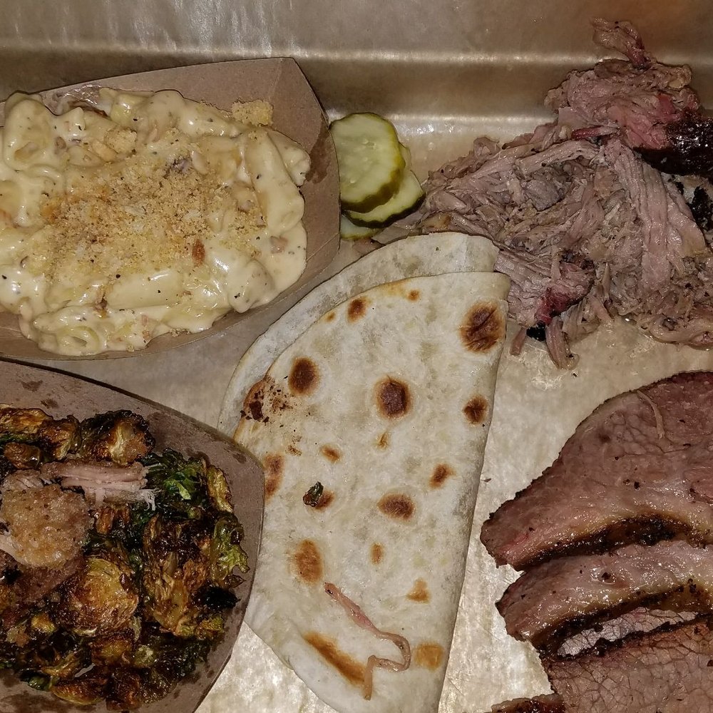BEAST Craft BBQ - Beast BBQ, the tortilla is a nice touch. - Barbeque Near Me - Belleville, Illinois
