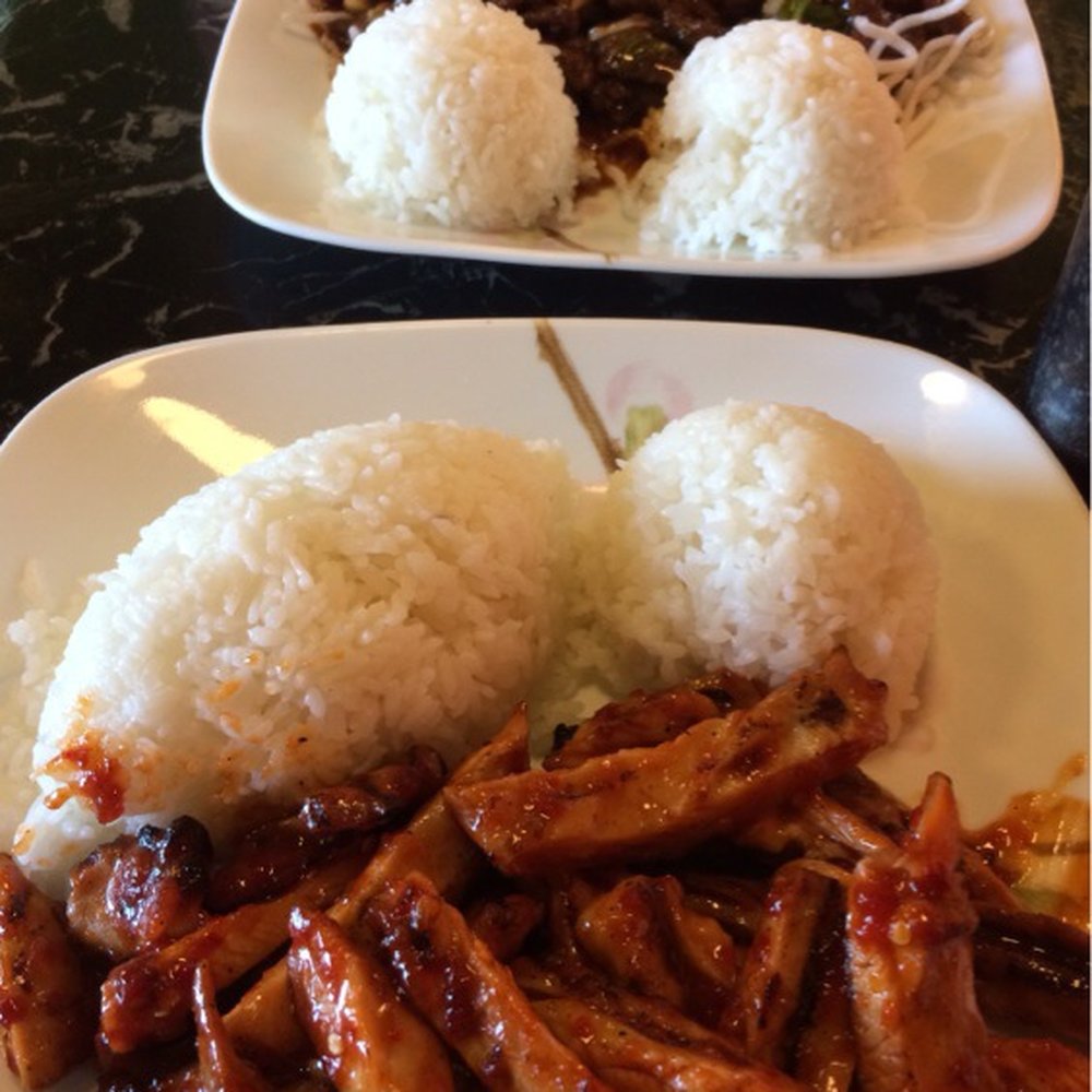 Midori Teriyaki - Spicy teriyaki and Mongolian Beef. $16 for both!!!!! Cheap!! Come with free soda! - Japanese Near Me - Bothell, Washington Midori Teriyaki - Spicy teriyaki and Mongolian Beef. $16 for both!!!!! Cheap!! Come with free soda! - Japanese Near Me - Bothell, Washington