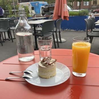 Settepani - dulce de leche cake and orange juice - Italian Near Me - New York, New York
