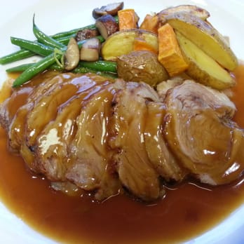 Cuisine - Braised Veal Breast with apple-celery-leek stuffing - Soup Near Me - Milwaukee, Wisconsin