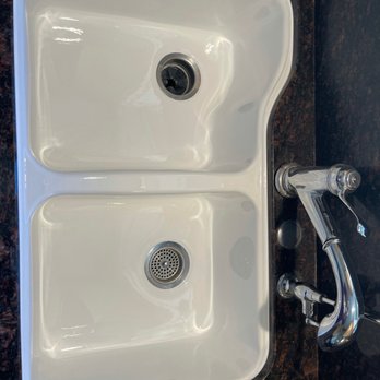 The Alpha Reglazing - Kitchen sink after reglazing. - Refinishing Services Near Me The Alpha Reglazing - Kitchen sink after reglazing. - Refinishing Services Near Me