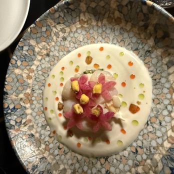 Musaafer - Lychee ceviche - Indian Near Me - New York, New York
