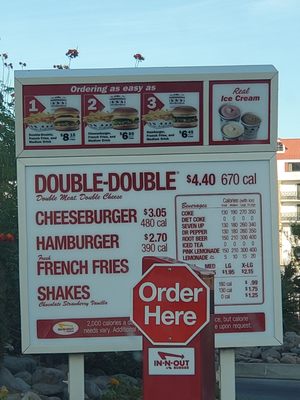 Menu photo 4 In-N-Out Burger Laughlin, NV