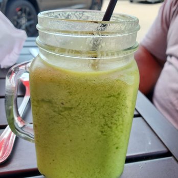 Eggstravaganza Cafe - Green apple smoothie - Delicious! - Breakfast & Brunch Near Me - Antioch, Tennessee