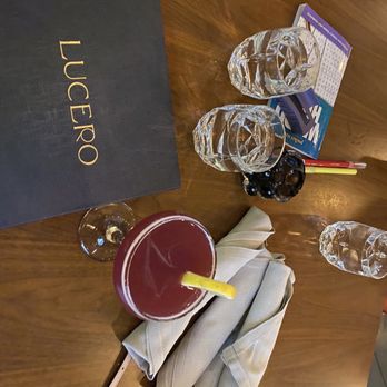 Lucero Rooftop Restaurant + Bar - Raspberry lemon drop - Bars Near Me - Tempe, Arizona