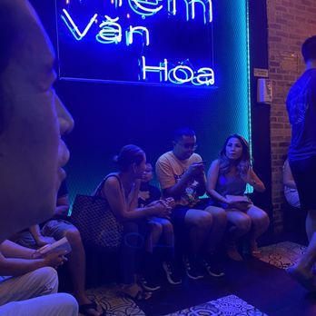 HEM Kitchen And Bar - The other waiting area/wall - Vietnamese Near Me - Houston, Texas HEM Kitchen And Bar - The other waiting area/wall - Vietnamese Near Me - Houston, Texas