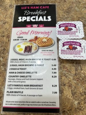 Menu photo 1 Liz's Ham Cafe Fraser, MI Menu photo 1 Liz's Ham Cafe Fraser, MI