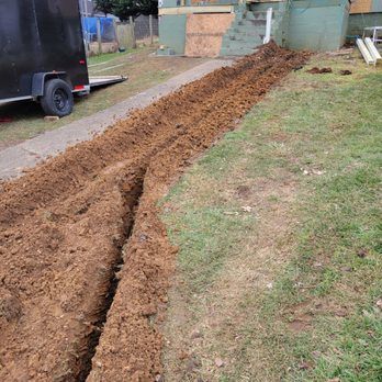 Jared Jones Plumbing - New waterline from meter to house - Plumbing Near Me Jared Jones Plumbing - New waterline from meter to house - Plumbing Near Me
