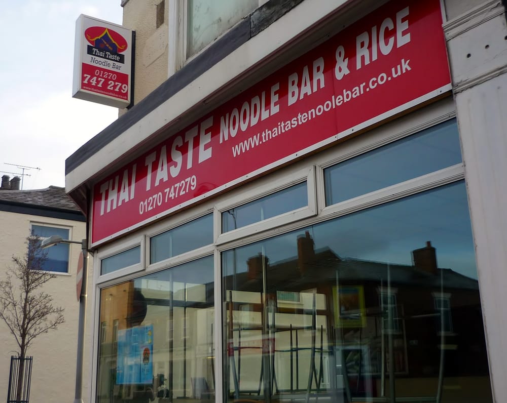 THAI TASTE NOODLE BAR Updated June 2024 88 Nantwich Road, Crewe, Cheshire East, United