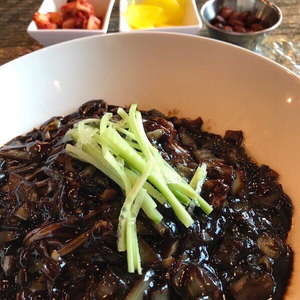 Chai Lan - jajangmyeon (black bean noodles) - Chinese Near Me - Irvine, California