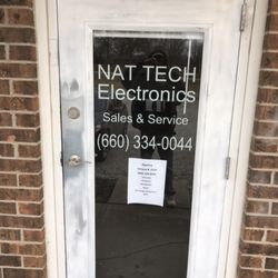 NAT TECH Electronics Sales & Service - Front door