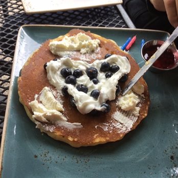 First Watch - Birthday pancake! - Breakfast & Brunch Near Me - San Antonio, Texas