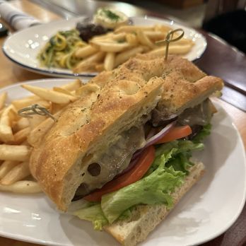 Greg's Grill - Stacked steak sandwich. - Steakhouses Near Me - Bend, Oregon