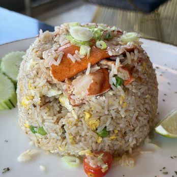 My Home Thai Bistro - Lobster Fried Rice - Thai Near Me - Ashburn, Virginia