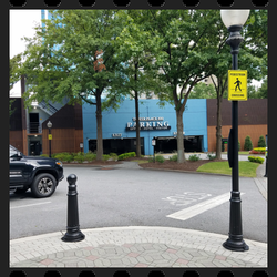 Tower Place 100 Parking by Lanier Parking Solutions - Front entrance
