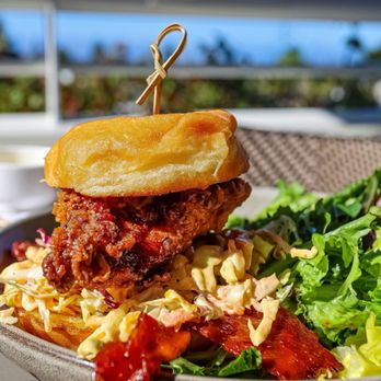 Limewood Bar & Restaurant - Golden glaze chicken stack (@joeynht) - New American Near Me - Berkeley, California Limewood Bar & Restaurant - Golden glaze chicken stack (@joeynht) - New American Near Me - Berkeley, California