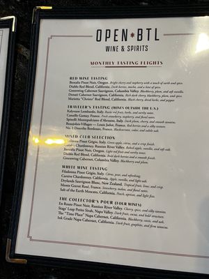 Menu photo 2 Open Btl Wine & Spirits Delaware, OH Menu photo 2 Open Btl Wine & Spirits Delaware, OH