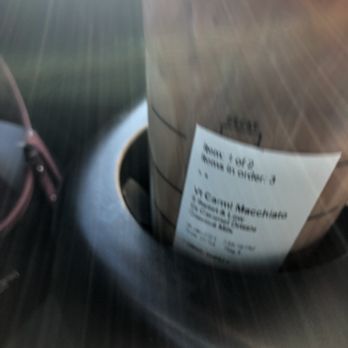 Starbucks - It obviously doesn't say "iced" on the label... yet here it is iced. - Coffee & Tea Near Me - Fayetteville, North Carolina