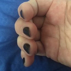 Gel manicure at 3 weeks!