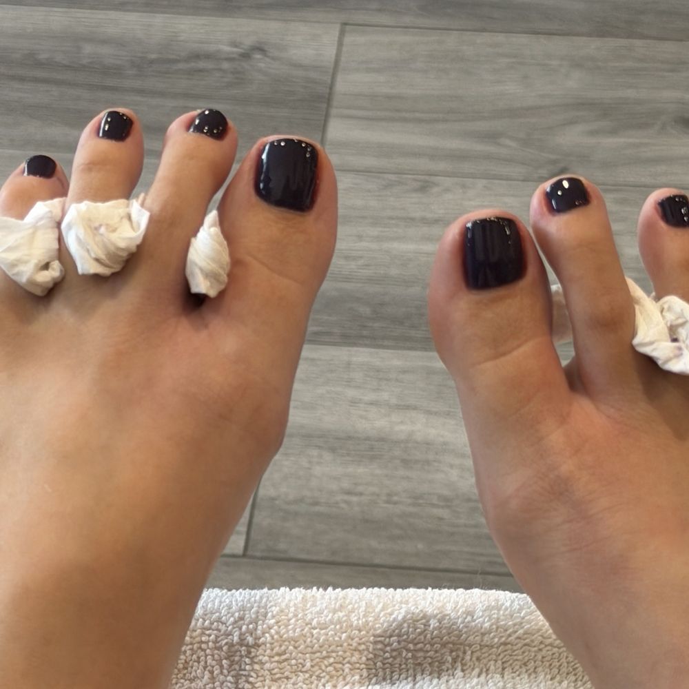 Organic Nail House - My beautiful autumn pedicure - Nail Salons Near Me - Burbank, California Organic Nail House - My beautiful autumn pedicure - Nail Salons Near Me - Burbank, California