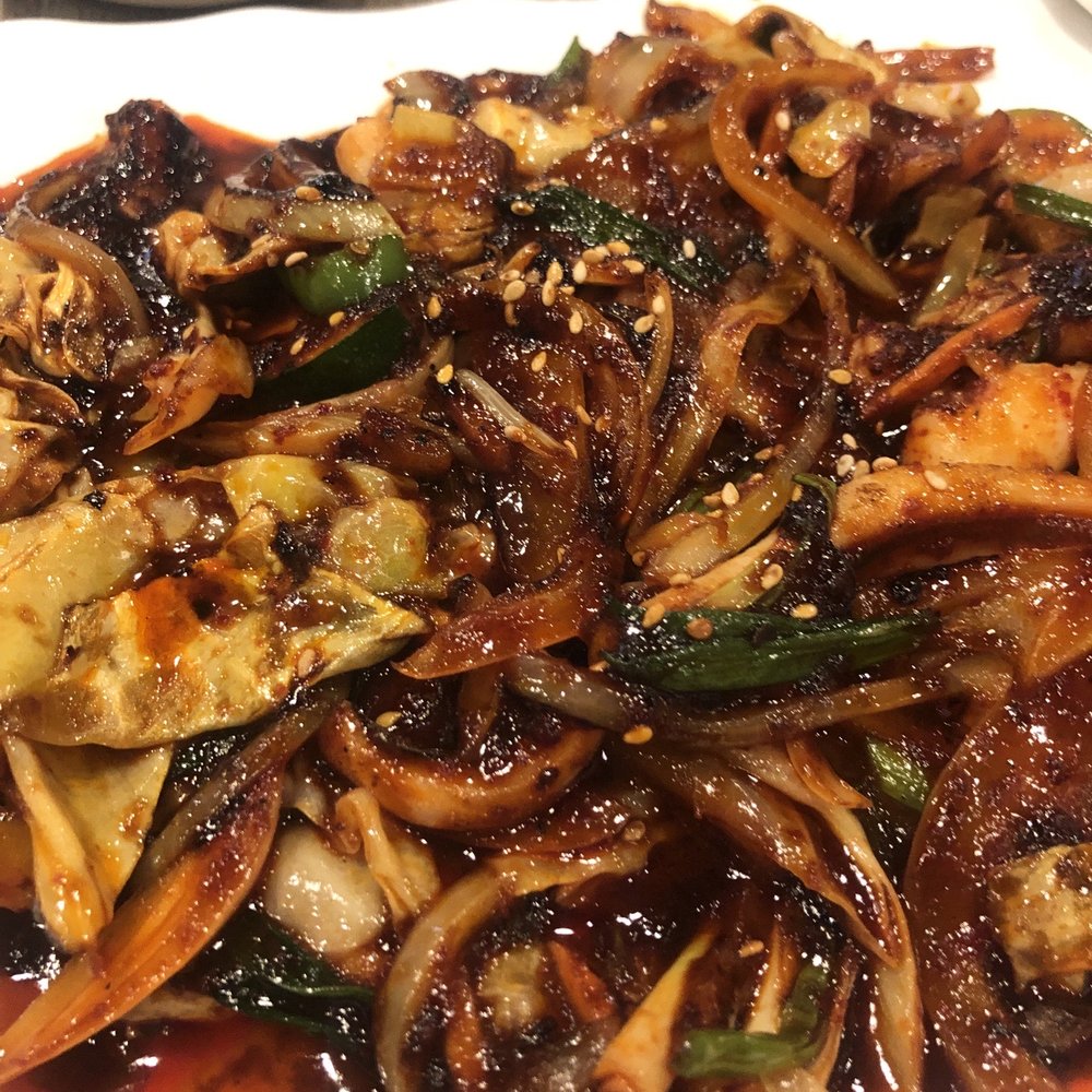 Vons Chicken - Korean Spicy Stir Fried Squid - Korean Near Me - Vallejo, California Vons Chicken - Korean Spicy Stir Fried Squid - Korean Near Me - Vallejo, California