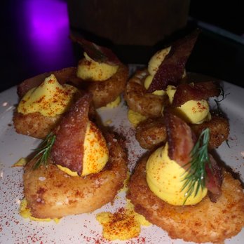 The Oakmont - Deep fried deviled eggs - American Near Me - Indianapolis, Indiana