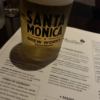 Bodega Malbec - Santa Monica blonde lager - Argentine Near Me - Toluca Lake, California