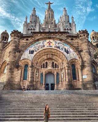 Tibidabo Amusement Park by null