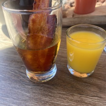 Monica’s Riverview - Breakfast shot jameson shot back oj - Breakfast & Brunch Near Me - Antioch, California