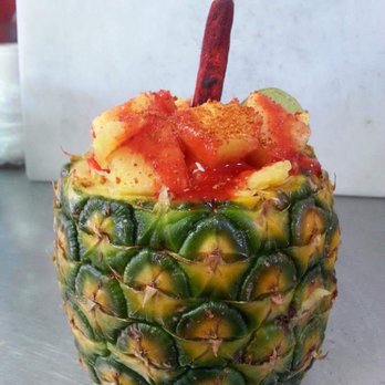 El Chavo Elotes - caribbean pineapple - Mexican Near Me - El Paso, Texas El Chavo Elotes - caribbean pineapple - Mexican Near Me - El Paso, Texas