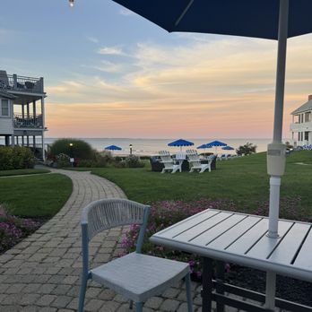 Blue Bistro - Sunset patio view - American Near Me - Ogunquit, Maine