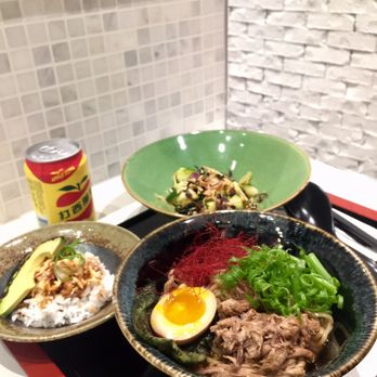 Ruckus - Black garlic mazemen - Ramen Near Me - Boston, Massachusetts