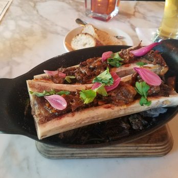 OvenBird - Roasted bone marrow with oxtail marmalade! - Tapas/Small Plates Near Me - Birmingham, Alabama