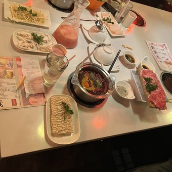 Lao Pot - Watermelon drink, noodles, steak - Hot Pot Near Me - Madison Heights, Michigan