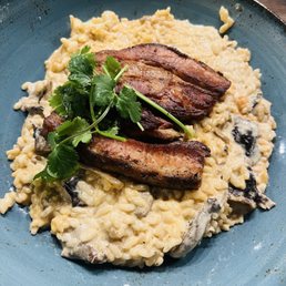 Pork Belly Mushroom Risotto Pork Belly Mushroom Risotto