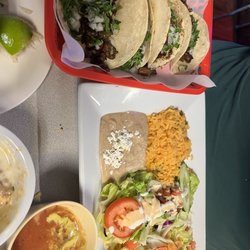Martinez Mexican Restaurant - Enchilada and tacos