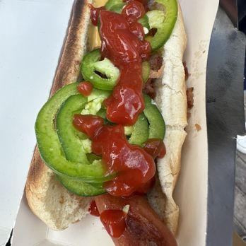 Nathan's Famous - Jalapeño hot dog - Hot Dogs Near Me - Brooklyn, New York