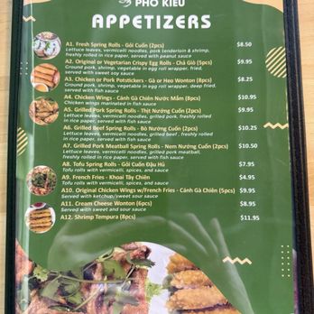 Pho Kieu - Appetizers - Noodles Near Me - Spring Valley, Nevada