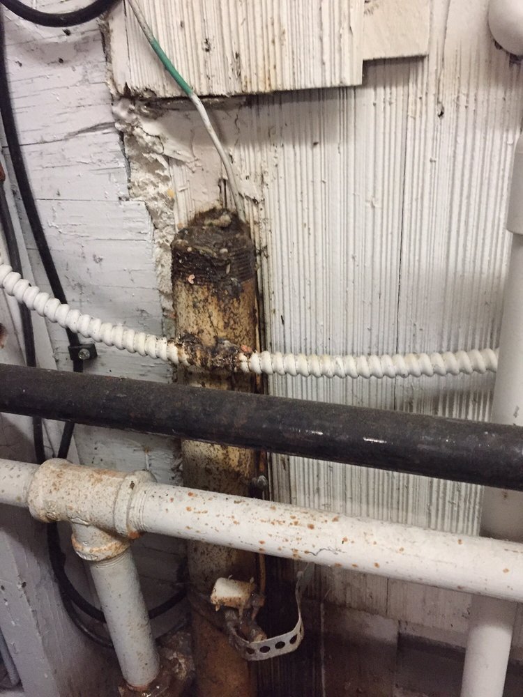 Slide of Mainline Plumbing and Drain