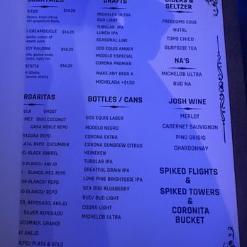 El Pocho's Mexican Grill - Drink menu - Mexican Near Me - Lewiston, Maine
