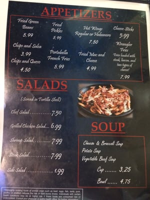 Menu photo 1 Banderas Steakhouse El Dorado, AR Menu photo 1 Banderas Steakhouse El Dorado, AR