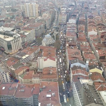 Istanbul Marriott Hotel Sisli - City view from the 32nd floor - Hotels Near Me - Istanbul, 34