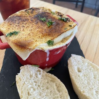 Creme de La Crepe - French Onion Soup Lunch - Creperies Near Me - Huntington Beach, California
