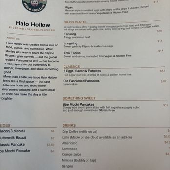 Halo Hollow - Brunch menu - Bubble Tea Near Me - Brattleboro, Vermont